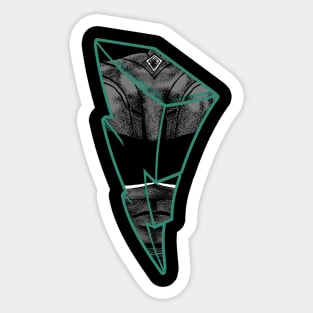 ranger green 90s vintage logo Sticker